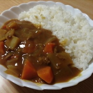 週末☆残り食材カレー